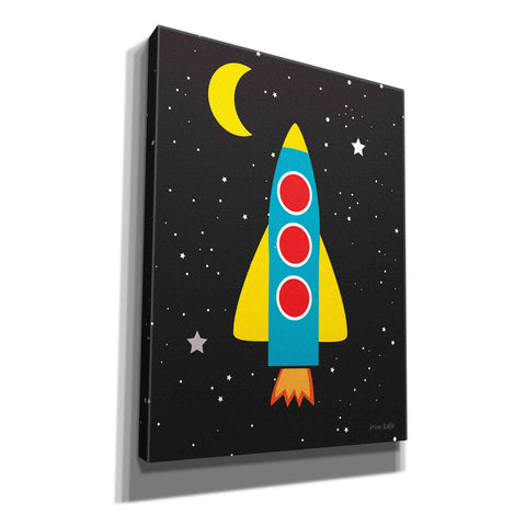Image of 'Blast Off' by Ann Kelle Designs, Canvas Wall Art,12x16x1.1x0,20x24x1.1x0,26x30x1.74x0,40x54x1.74x0