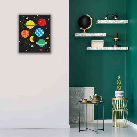 Image of 'Outer Space' by Ann Kelle Designs, Canvas Wall Art,20 x 24