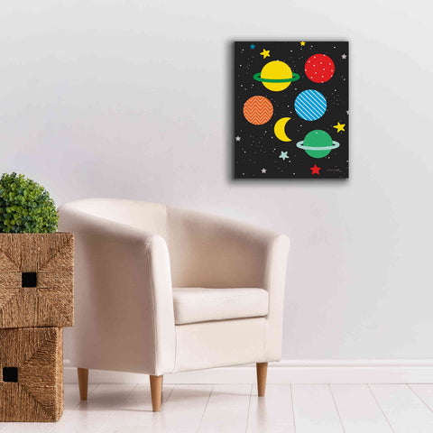 Image of 'Outer Space' by Ann Kelle Designs, Canvas Wall Art,20 x 24