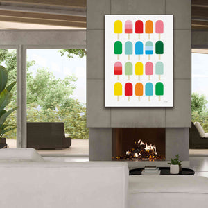 'Popcycle Fun' by Ann Kelle Designs, Canvas Wall Art,40 x 54