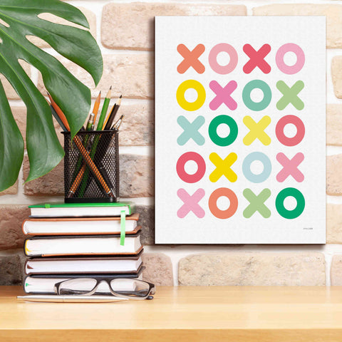 Image of 'Love You Lots' by Ann Kelle Designs, Canvas Wall Art,12 x 16