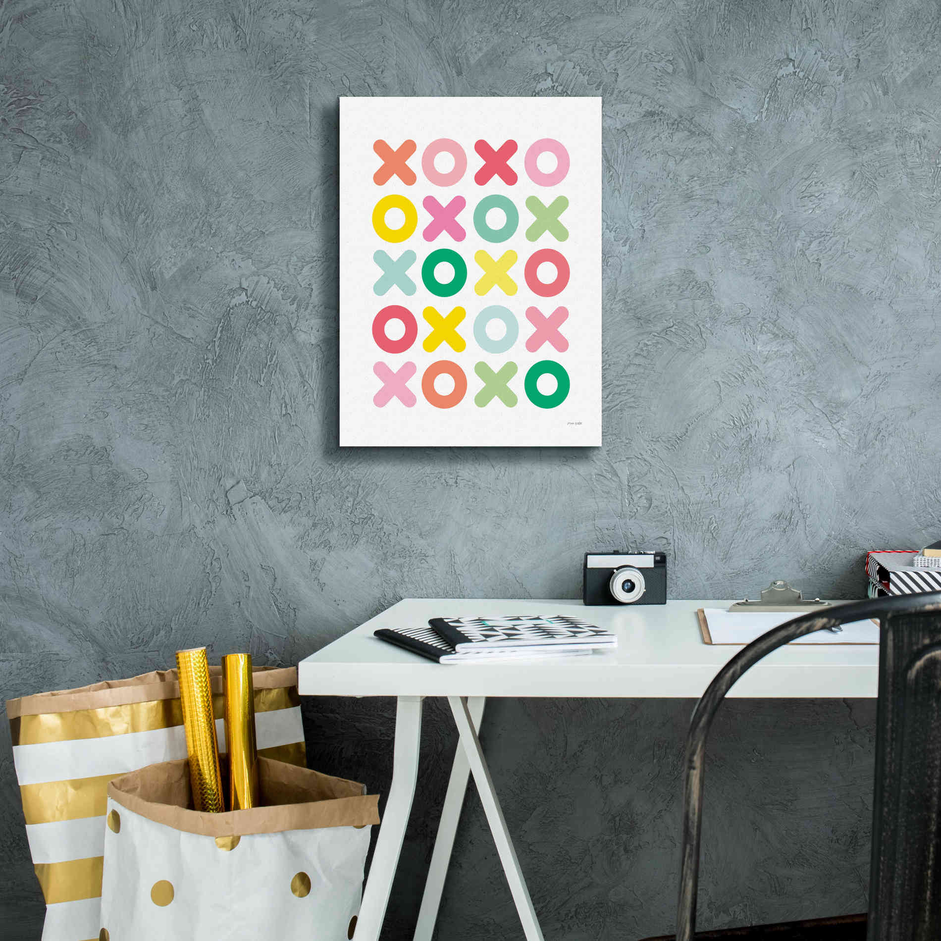'Love You Lots' by Ann Kelle Designs, Canvas Wall Art,12 x 16