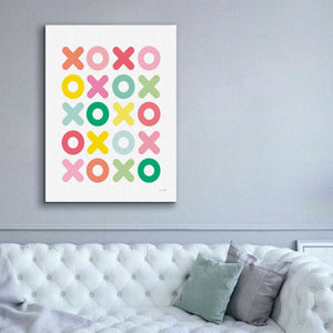 'Love You Lots' by Ann Kelle Designs, Canvas Wall Art,40 x 54