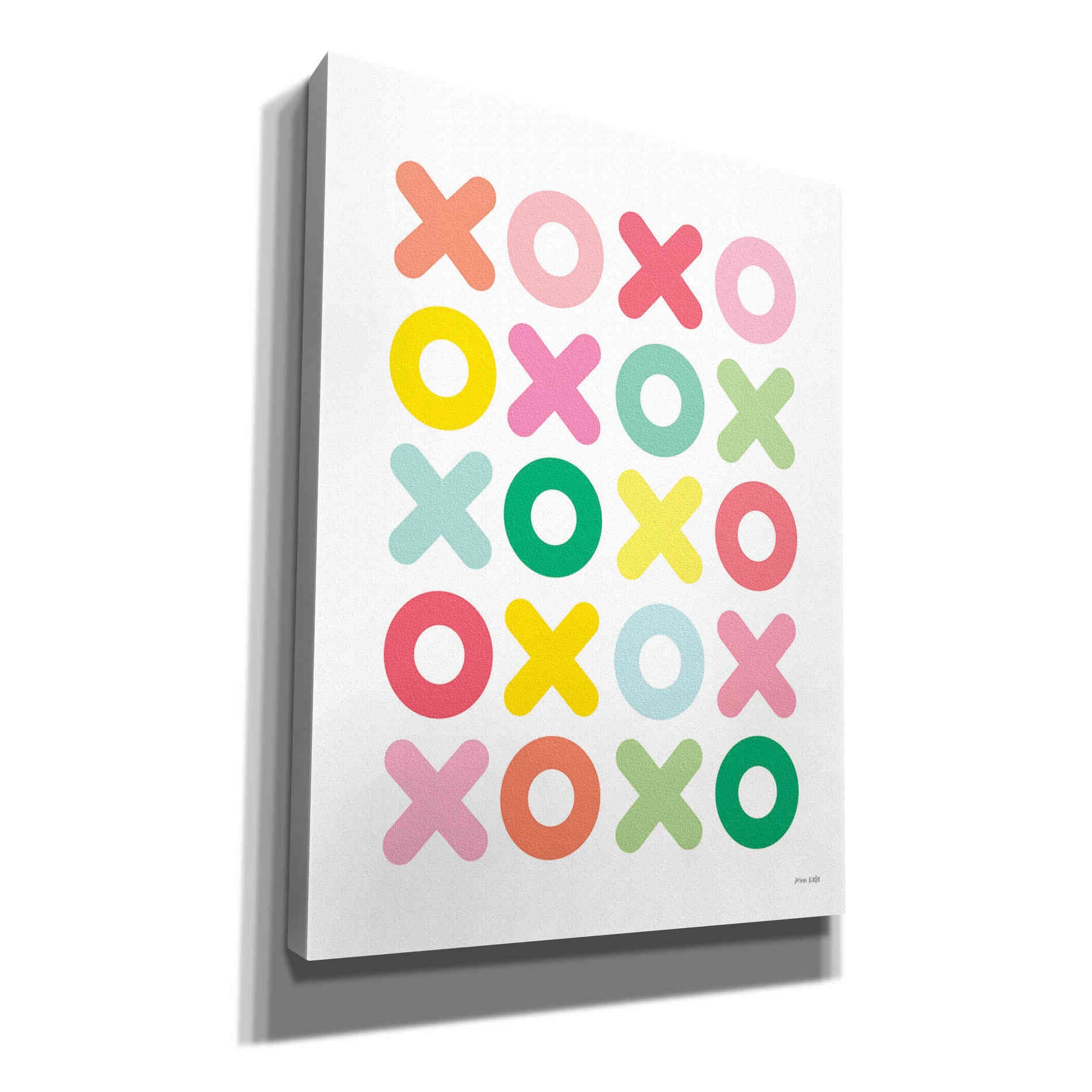 'Love You Lots' by Ann Kelle Designs, Canvas Wall Art,12x16x1.1x0,20x24x1.1x0,26x30x1.74x0,40x54x1.74x0