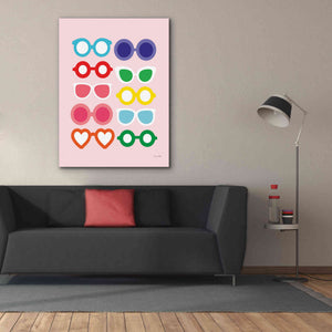 'Sunglasses for All' by Ann Kelle Designs, Canvas Wall Art,40 x 54