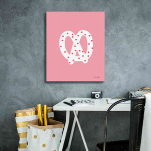 'Pretzel' by Ann Kelle Designs, Canvas Wall Art,20 x 24