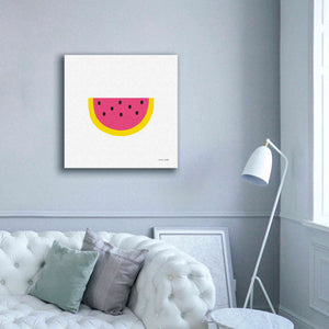 'Watermelon' by Ann Kelle Designs, Canvas Wall Art,37 x 37