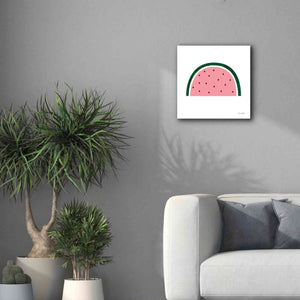 'Watermelon 2' by Ann Kelle Designs, Canvas Wall Art,18 x 18