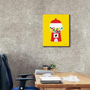 'Gumball Machine' by Ann Kelle Designs, Canvas Wall Art,20 x 24
