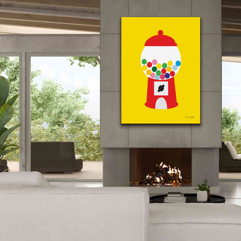 Image of 'Gumball Machine' by Ann Kelle Designs, Canvas Wall Art,40 x 54