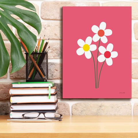 Image of 'Daisies I' by Ann Kelle Designs, Canvas Wall Art,12 x 16