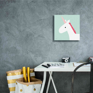 'Unicorn' by Ann Kelle Designs, Canvas Wall Art,12 x 12