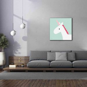 'Unicorn' by Ann Kelle Designs, Canvas Wall Art,37 x 37