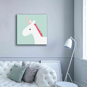 'Unicorn' by Ann Kelle Designs, Canvas Wall Art,37 x 37