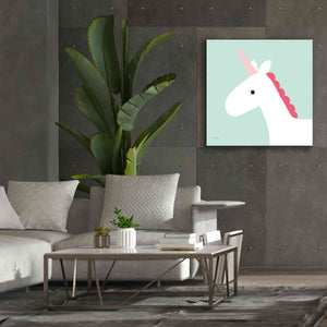 'Unicorn' by Ann Kelle Designs, Canvas Wall Art,37 x 37