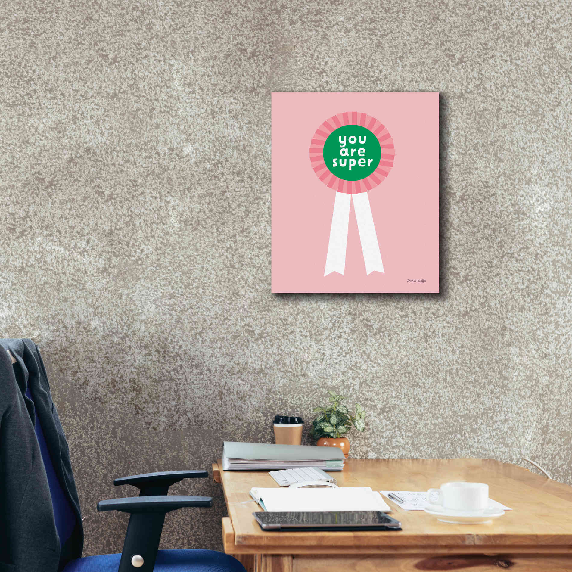'Super Award' by Ann Kelle Designs, Canvas Wall Art,20 x 24
