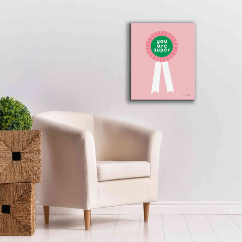 Image of 'Super Award' by Ann Kelle Designs, Canvas Wall Art,20 x 24