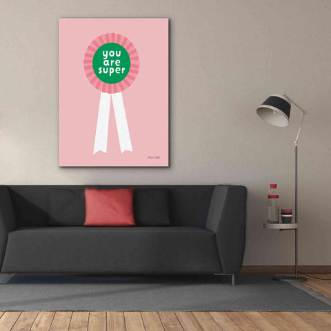 Image of 'Super Award' by Ann Kelle Designs, Canvas Wall Art,40 x 54