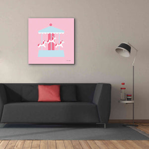 'Merry Go Round' by Ann Kelle Designs, Canvas Wall Art,37 x 37