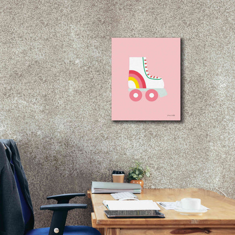 Image of 'Rollerskate' by Ann Kelle Designs, Canvas Wall Art,20 x 24
