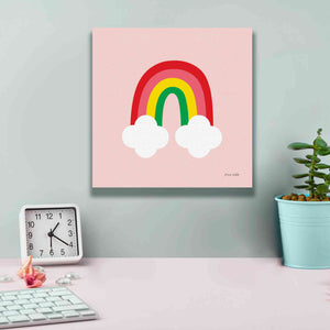 'Bright Rainbow II' by Ann Kelle Designs, Canvas Wall Art,12 x 12