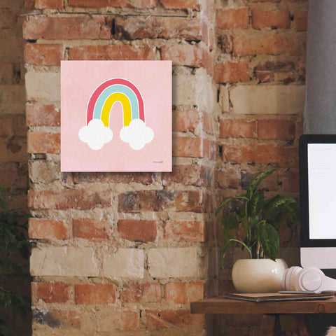 Image of 'His Rainbow' by Ann Kelle Designs, Canvas Wall Art,12 x 12