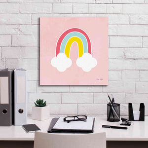 'His Rainbow' by Ann Kelle Designs, Canvas Wall Art,18 x 18