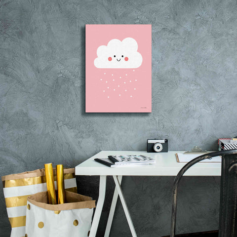 Image of 'Happy Cloud I' by Ann Kelle Designs, Canvas Wall Art,12 x 16