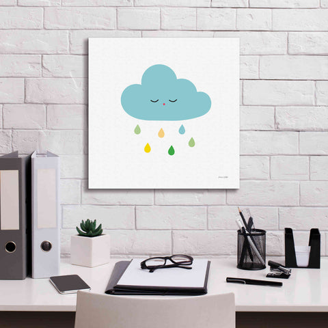 Image of 'Sleepy Cloud I' by Ann Kelle Designs, Canvas Wall Art,18 x 18