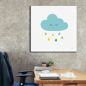 'Sleepy Cloud I' by Ann Kelle Designs, Canvas Wall Art,37 x 37