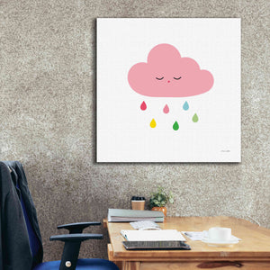'Sleepy Cloud II' by Ann Kelle Designs, Canvas Wall Art,37 x 37