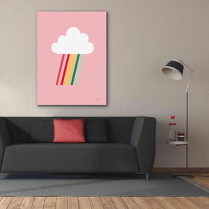 'Rainbow Rays I' by Ann Kelle Designs, Canvas Wall Art,40 x 54