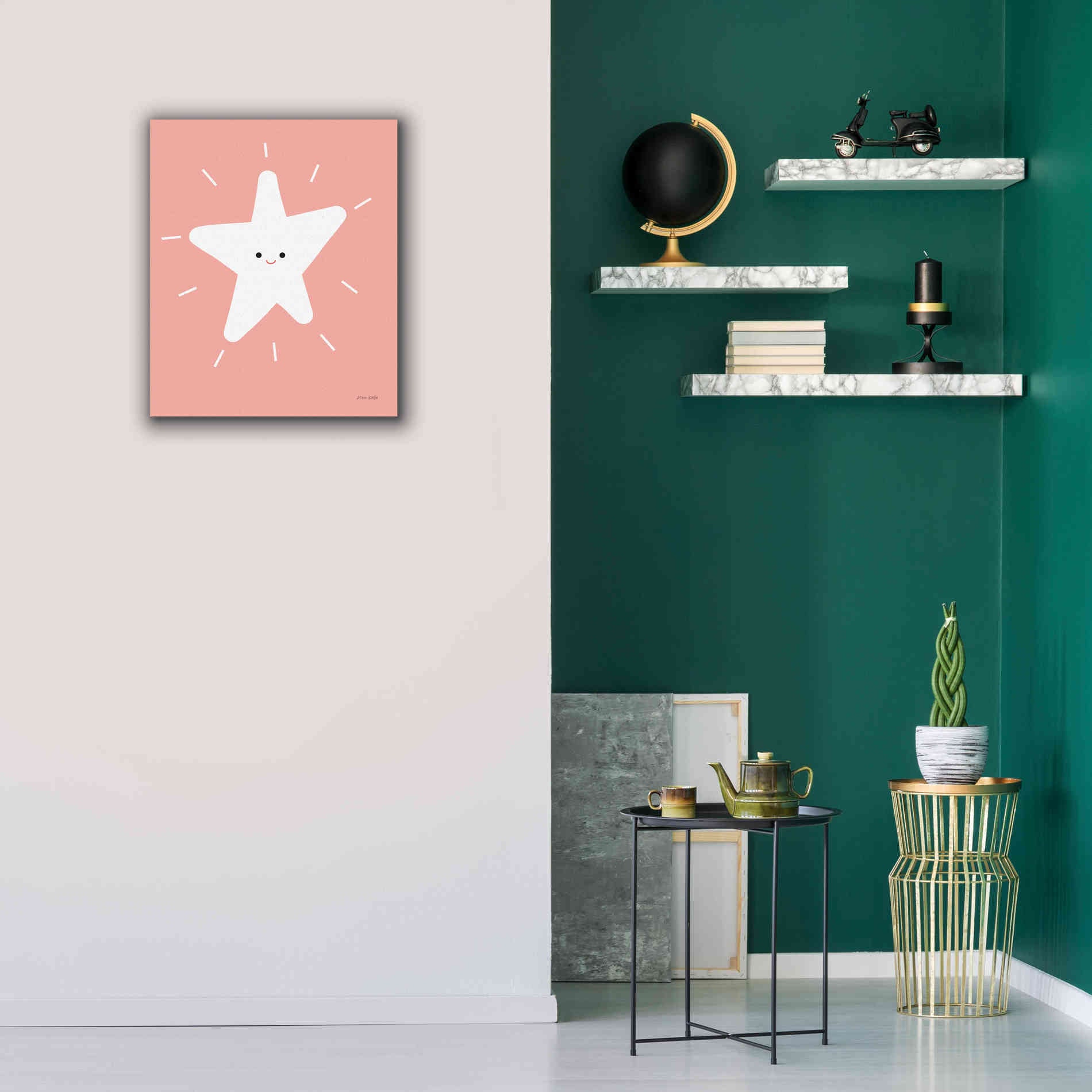 'Star' by Ann Kelle Designs, Canvas Wall Art,20 x 24