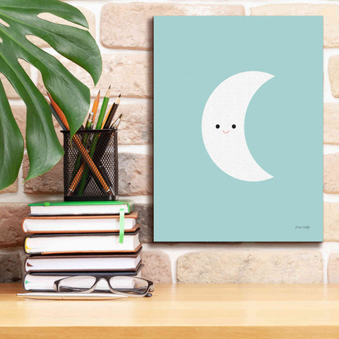 Image of 'Moon' by Ann Kelle Designs, Canvas Wall Art,12 x 16