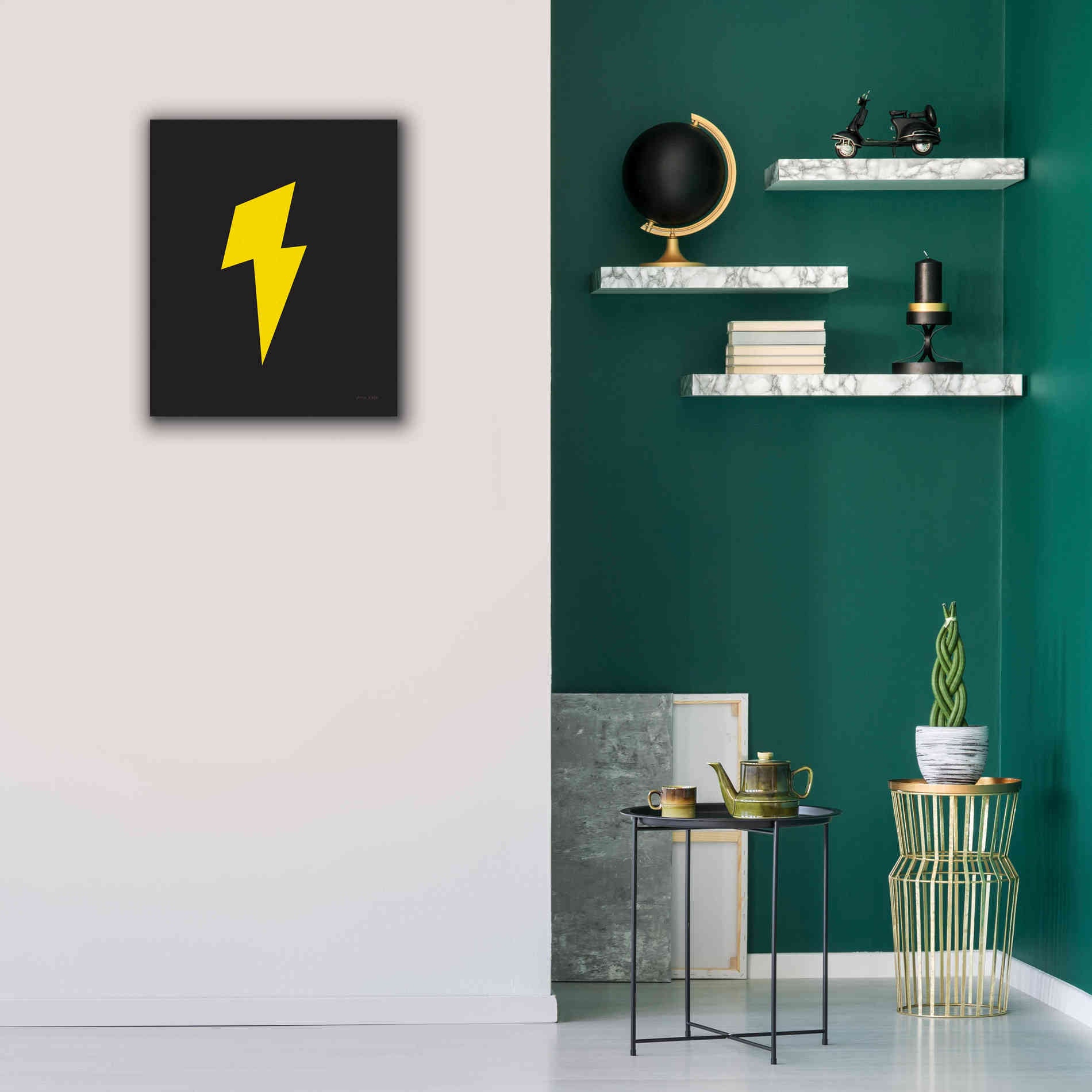 'Lightning' by Ann Kelle Designs, Canvas Wall Art,20 x 24