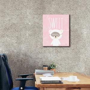 'Sweet Dreams Pink' by Ann Kelle Designs, Canvas Wall Art,20 x 24