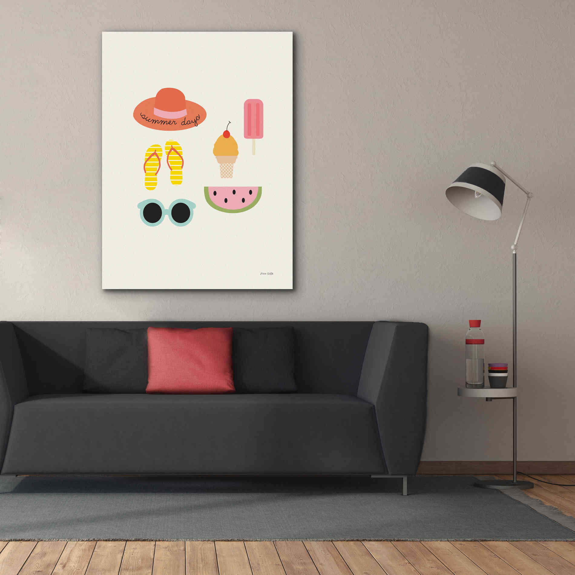'Summer Daze I' by Ann Kelle Designs, Canvas Wall Art,40 x 54