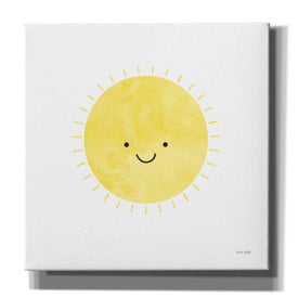 'Sunny Smile Days' by Ann Kelle Designs, Canvas Wall Art,12x12x1.1x0,18x18x1.1x0,26x26x1.74x0,37x37x1.74x0