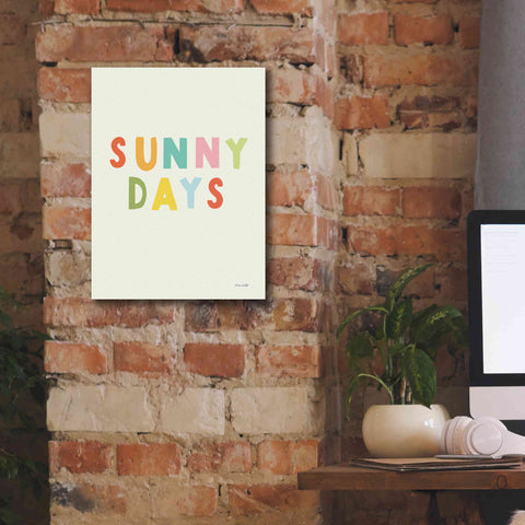 Image of 'Sunny Days' by Ann Kelle Designs, Canvas Wall Art,12 x 16
