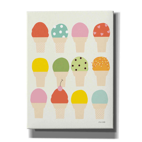 Image of 'Single Scoops' by Ann Kelle Designs, Canvas Wall Art,12x16x1.1x0,20x24x1.1x0,26x30x1.74x0,40x54x1.74x0