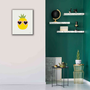 'Sunny Pineapple' by Ann Kelle Designs, Canvas Wall Art,20 x 24