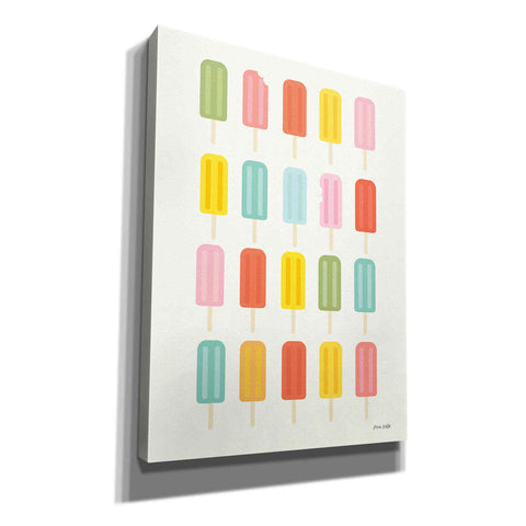 Image of 'Colorful Popsicles' by Ann Kelle Designs, Canvas Wall Art,12x16x1.1x0,20x24x1.1x0,26x30x1.74x0,40x54x1.74x0