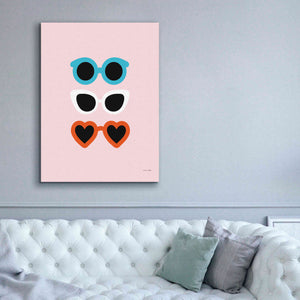 'Sunglasses for All II' by Ann Kelle Designs, Canvas Wall Art,40 x 54