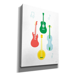 'Lets Listen to Music IV' by Ann Kelle Designs, Canvas Wall Art,12x16x1.1x0,20x24x1.1x0,26x30x1.74x0,40x54x1.74x0