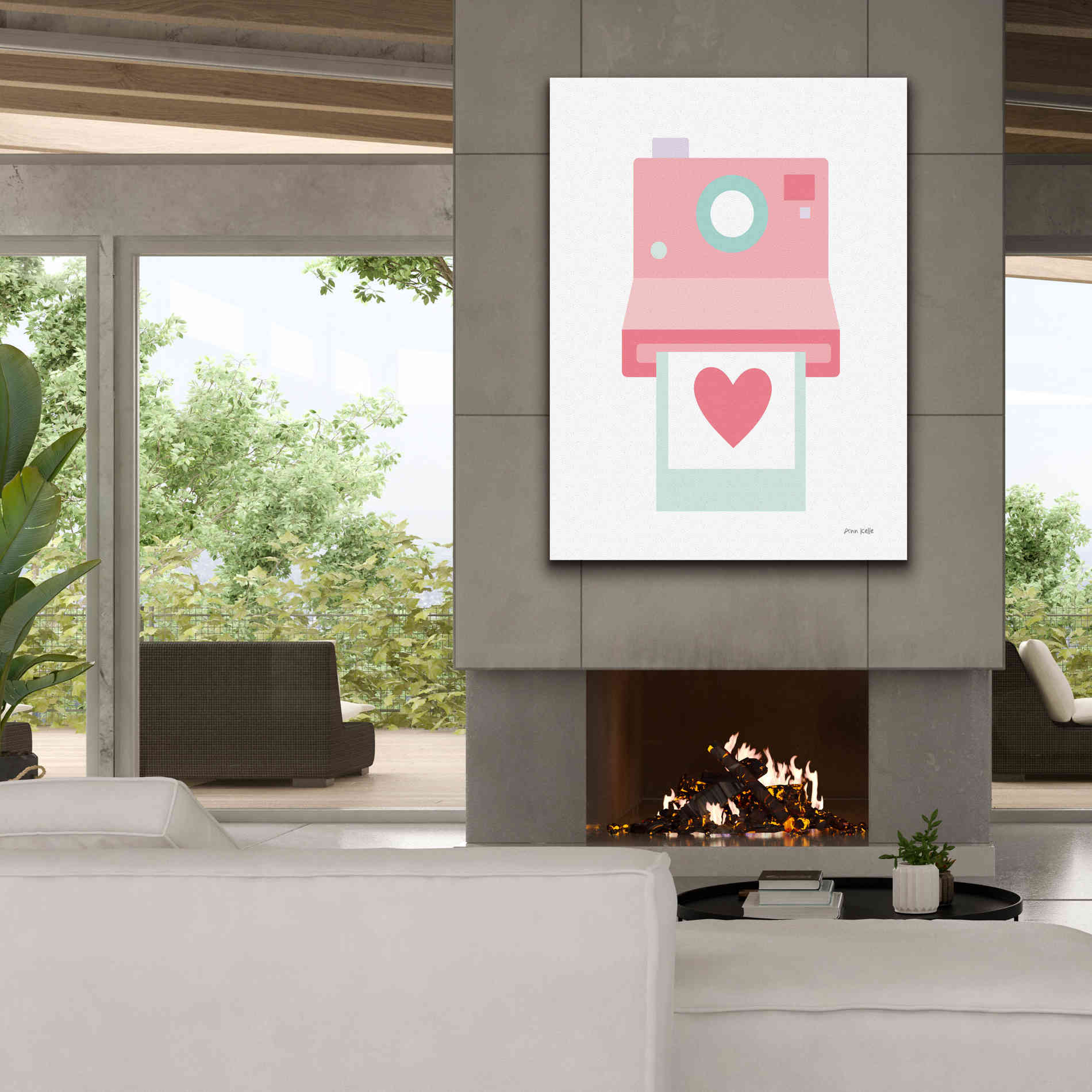'Camera Shy I' by Ann Kelle Designs, Canvas Wall Art,40 x 54