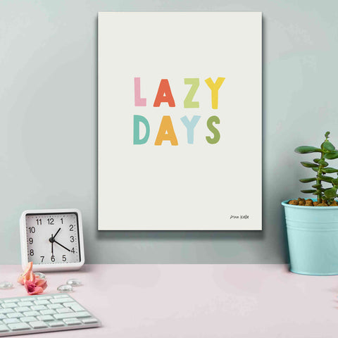 Image of 'Lazy Days' by Ann Kelle Designs, Canvas Wall Art,12 x 16