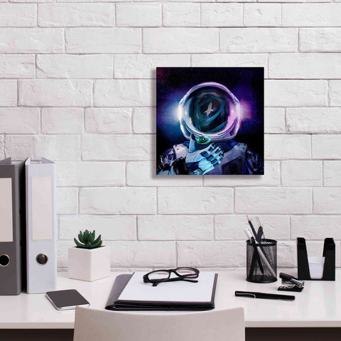 Image of 'SafeMoon Crypto,' Canvas Wall Art,12 x 12