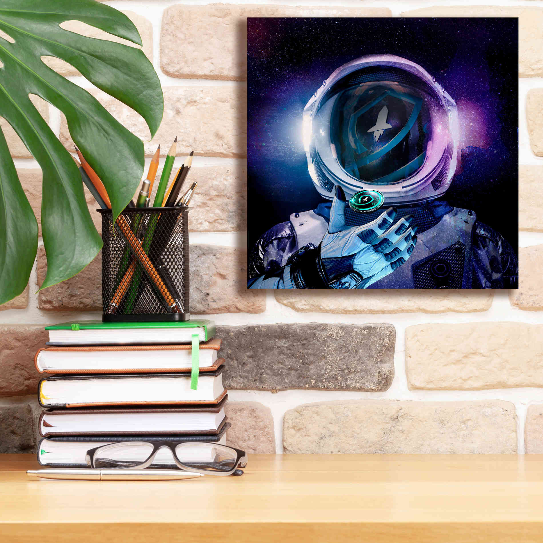 'SafeMoon Crypto,' Canvas Wall Art,12 x 12
