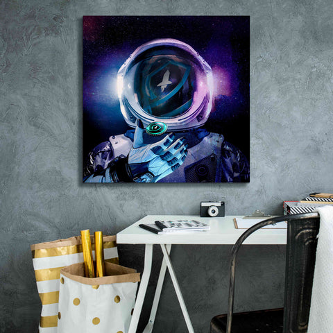 Image of 'SafeMoon Crypto,' Canvas Wall Art,26 x 26