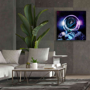 'SafeMoon Crypto,' Canvas Wall Art,37 x 37